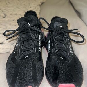 adidas Black and Pink Athletic Shoes
